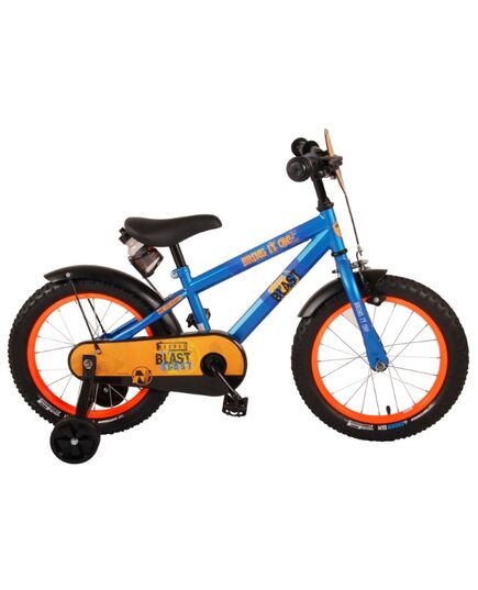 NERF Kinderfiets - Jongens - 16 inch - Satin Blue