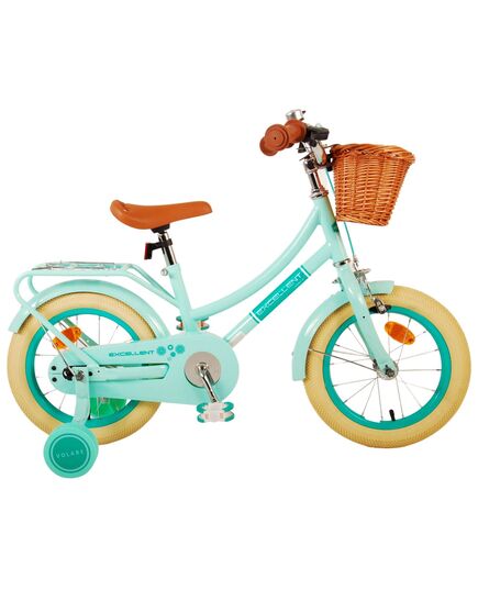 Volare Excellent Kinderfiets - Meisjes - 14 inch - Groen