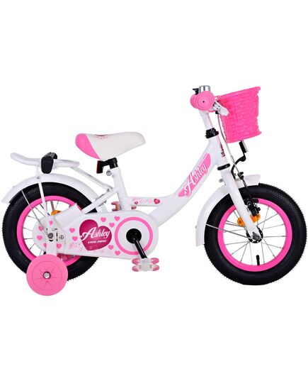 Volare Ashley Kinderfiets - Meisjes - 12 inch - Wit