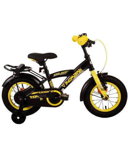 Volare Thombike Kinderfiets - Jongens - 12 inch - Zwart Geel