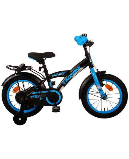 Volare Thombike Kinderfiets - Jongens - 14 inch - Zwart Blauw