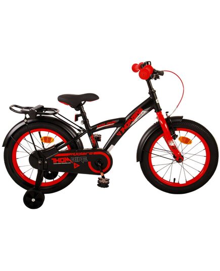 Volare Thombike Kinderfiets - Jongens - 16 inch - Zwart Rood
