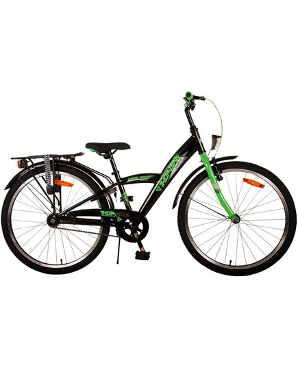 Volare Thombike Kinderfiets - Jongens - 24 inch - Zwart Groen
