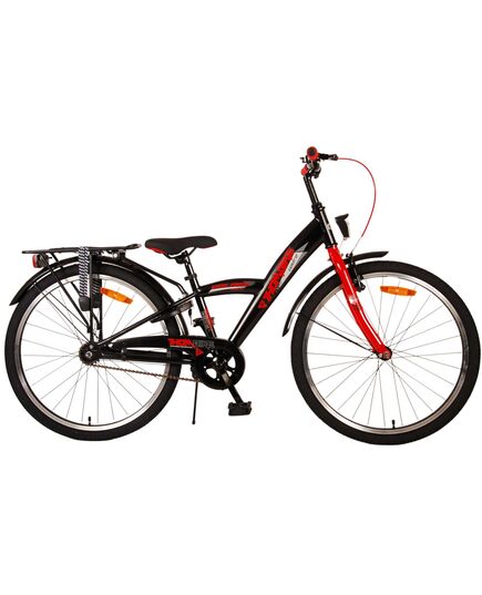 Volare Thombike Kinderfiets - Jongens - 24 inch - Zwart Rood
