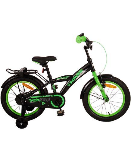 Volare Thombike Kinderfiets - Jongens - 16 inch - Zwart Groen