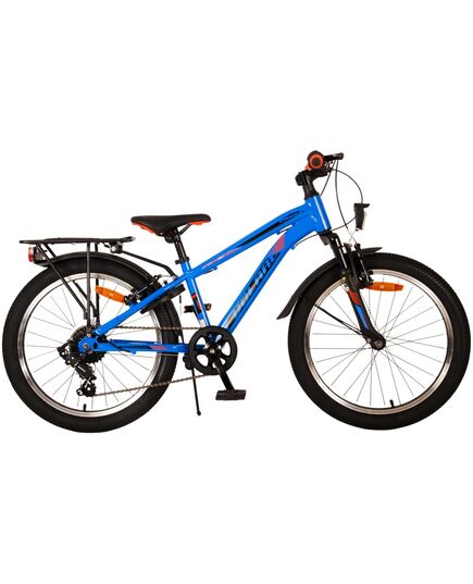 Volare Cross Kinderfiets - Jongens - 20 inch - Blauw - 6 versnellingen