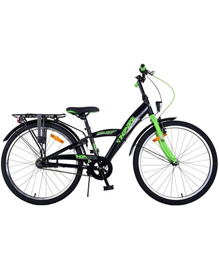 Volare Thombike Kinderfiets - Jongens - 24 inch - Groen Zwart - 3 versnellingen