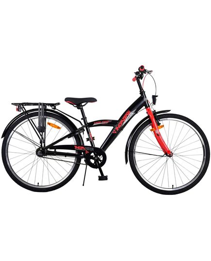 Volare Thombike Kinderfiets - Jongens - 26 inch - Zwart Rood - 3 versnellingen