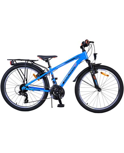 Volare Cross Kinderfiets - Jongens - 24 inch - Blauw - 18 versnellingen