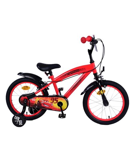 Disney Cars Kinderfiets - Jongens - 16 inch - Rood - 2 handremmen