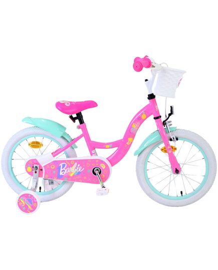 Barbie Kinderfiets - Meisjes - 16 inch - Roze - Twee handremmen