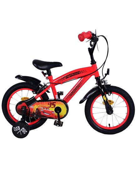 Disney Cars Kinderfiets - Jongens - 14 inch - Rood - 2 handremmen