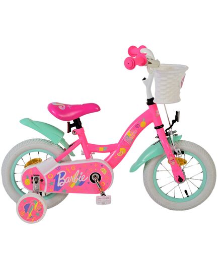 Rower dziecięcy Barbie - Dziewczynki - 12 cali - Różowy