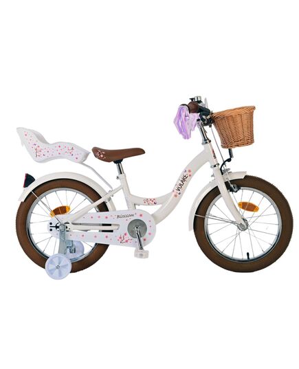 Volare Blossom Kinderfiets - Meisjes - 16 inch - Wit