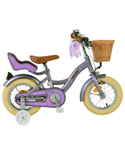 Volare Blossom Kinderfiets - Meisjes - 12 inch - Paars