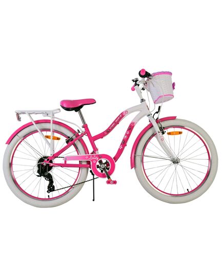 Volare Lovely Kinderfiets - Meisjes - 24 inch - Roze - 7 Versnellingen