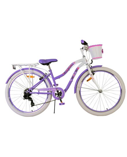 Volare Lovely Kinderfiets - Meisjes - 26 inch - Paars - 7 speed