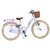 Volare Blossom Kinderfiets - Meisjes - 24 inch - Wit - Twee handremmen