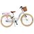 Volare Blossom Kinderfiets - Meisjes - 24 inch - Wit - 3 Versnellingen