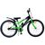 Volare Sportivo Kinderfiets - Jongens - 24 inch - Zwart Groen - Twee Handremmen