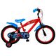 Ultimate Spider-Man Kids bike - Boys - 16 inch - Blue/Red - Two hand brakes