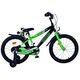 Volare Sportivo Kinderfiets - Jongens - 18 inch - Groen Zwart - Twee Handremmen
