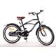 Volare Black Cruiser Kinderfiets - Jongens - 18 inch - Zwart - 95% afgemonteerd