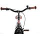 Volare Black Cruiser Kinderfiets - Jongens - 14 inch - Zwart - 95% afgemonteerd