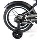 Volare Black Cruiser Kinderfiets - Jongens - 14 inch - Zwart - 95% afgemonteerd