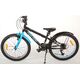 Volare Rocky Kinderfiets - 20 inch - Blauw Zwart - 85% afgemonteerd - 6 speed - Prime Collection