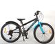Volare Rocky Kinderfiets - 20 inch - Blauw Zwart - 85% afgemonteerd - 6 speed - Prime Collection