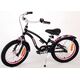 Volare Miracle Cruiser Kinderfiets - Meisjes- 16 inch - Mat Zwart - Prime Collection