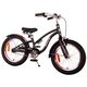 Volare Miracle Cruiser Kinderfiets - Meisjes- 16 inch - Mat Zwart - Prime Collection
