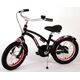 Volare Miracle Kinderfiets - Meisjes - 14 inch - Mat Zwart - Prime Collection