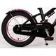 Volare Miracle Kinderfiets - Meisjes - 14 inch - Mat Zwart - Prime Collection
