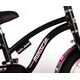 Volare Miracle Kinderfiets - Meisjes - 14 inch - Mat Zwart - Prime Collection