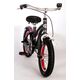 Volare Miracle Kinderfiets - Meisjes - 14 inch - Mat Zwart - Prime Collection