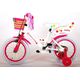 Volare Ashley Kinderfiets - Meisjes - 14 inch - Wit - 95% afgemonteerd