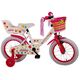 Volare Ashley Kinderfiets - Meisjes - 14 inch - Wit - 95% afgemonteerd