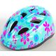 Volare Kinder Fietshelm Groen Roze Bloemetjes  XS 47-51 cm extra klein model