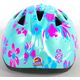 Volare Kinder Fietshelm Groen Roze Bloemetjes  XS 47-51 cm extra klein model