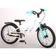 Volare Glamour Kinderfiets - Meisjes - 16 inch - Parelmoer Mint Groen - Prime Collection