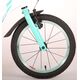 Volare Glamour Kinderfiets - Meisjes - 16 inch - Parelmoer Mint Groen - Prime Collection