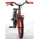 Volare Blaster Kinderfiets - Jongens - 16 inch  - Zwart Rood - Prime Collection