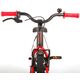 Volare Blaster Kinderfiets - Jongens - 16 inch  - Zwart Rood - Prime Collection
