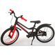Volare Blaster Kinderfiets - Jongens - 16 inch  - Zwart Rood - Prime Collection