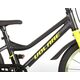Volare Blaster Kinderfiets - Jongens - 16 inch  - Zwart Groen - Prime Collection