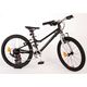 Volare Dynamic Kinderfiets - Jongens - 20 inch - Mat Zwart - 2 Handremmen - 7 Versnellingen - Prime Collection