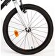 Volare Dynamic Kinderfiets - Jongens - 20 inch - Mat Zwart - 2 Handremmen - 7 Versnellingen - Prime Collection