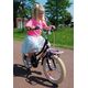 Volare Excellent Kinderfiets - Meisjes - 16 inch - Zwart - 95% afgemonteerd